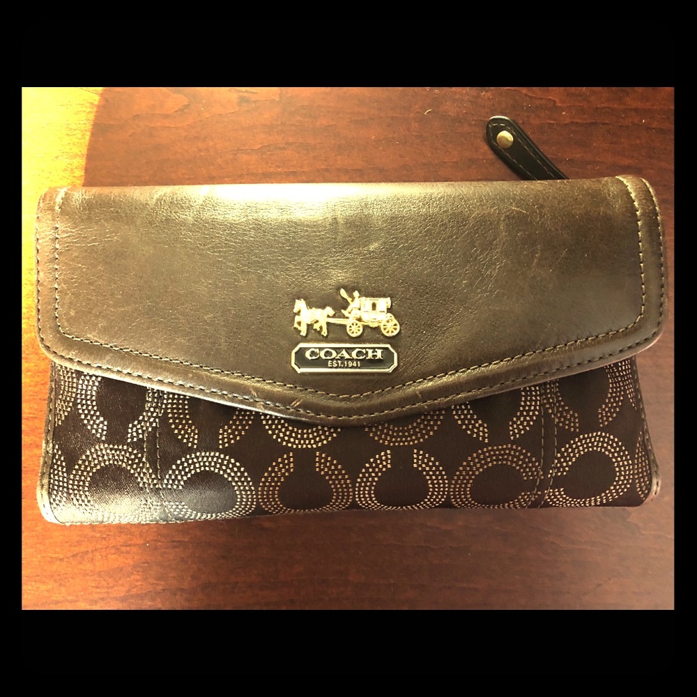 Large Coach Wallet
